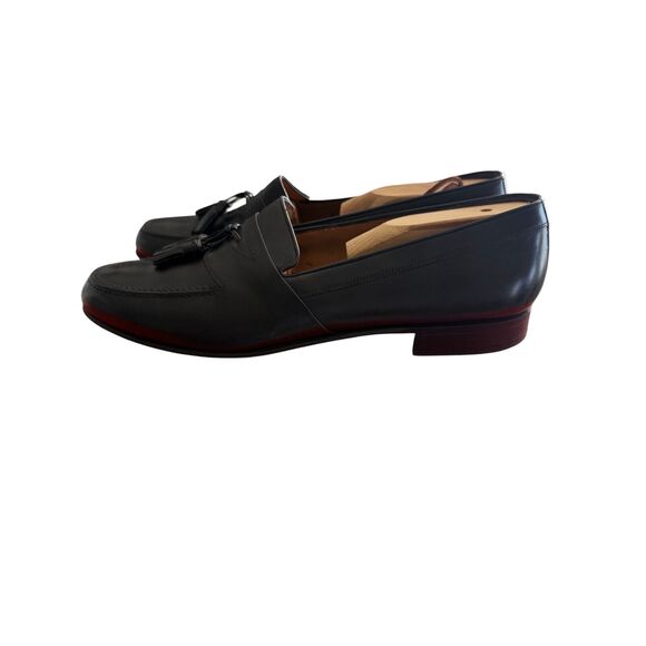Bally of Switzerland Kiltie Buffalo Leather Tassel Loafers main image 6